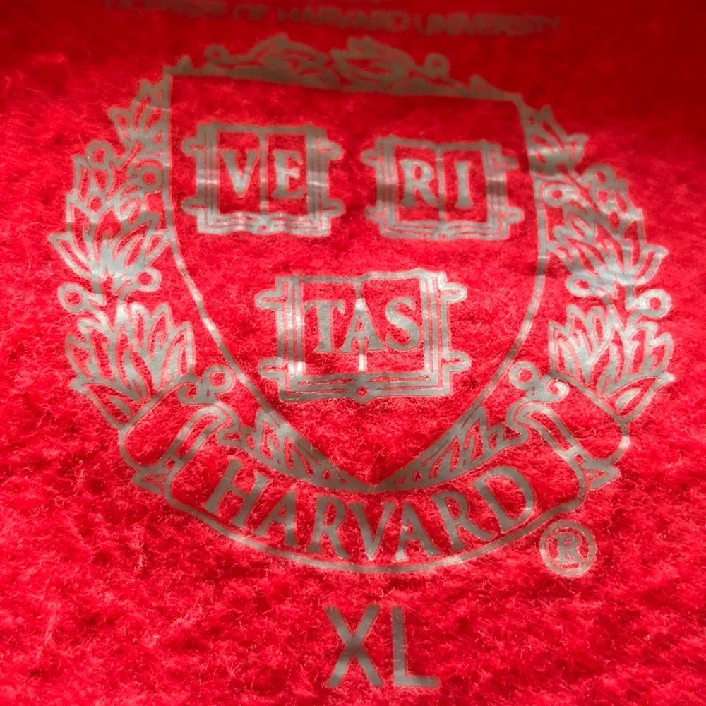 Vintage Harvard University Red Sweatshirt XL - Picture 4 of 8